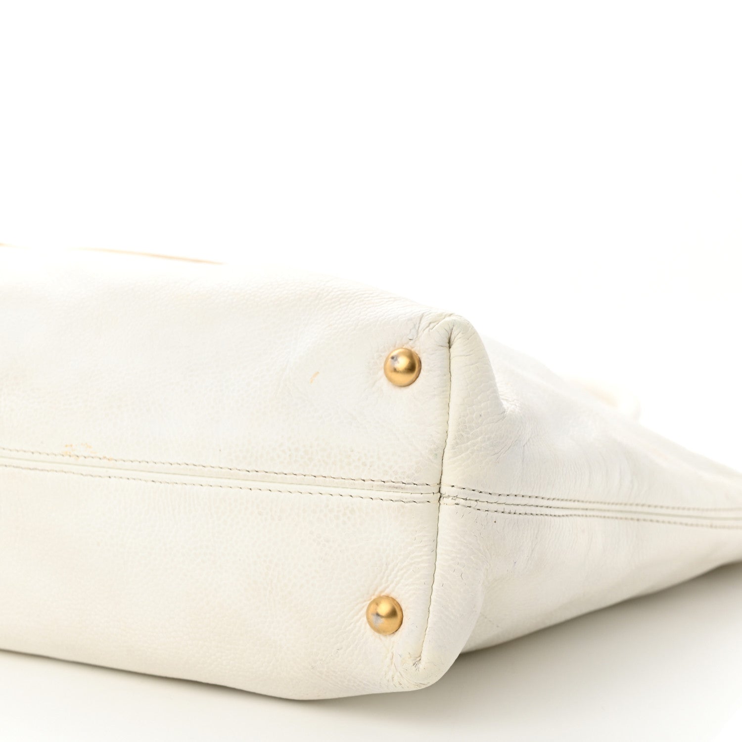 Chanel Caviar CC Timeless Tote White 10 of 23