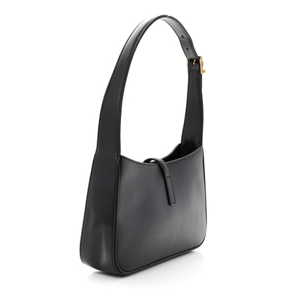 Saint Laurent Smooth Calfskin Le 5 A 7 Hobo Black 3 of 12