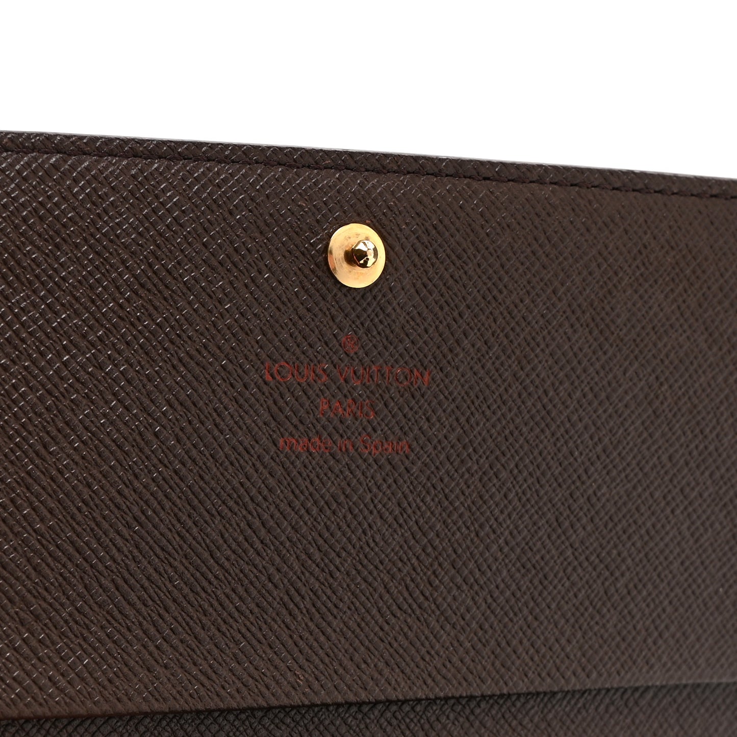 Damier Ebene Porte-Monnaie Tresor Wallet