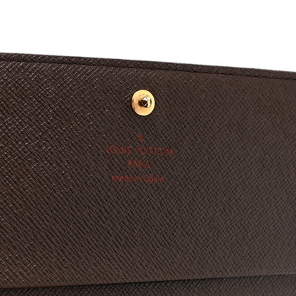Louis Vuitton Damier Ebene Porte-Monnaie Tresor Wallet 6 of 9