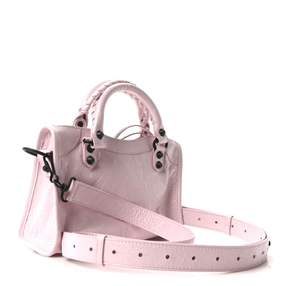 Balenciaga Agneau Arena Classic Hardware Le City Mini  Petal Pink 3 of 11