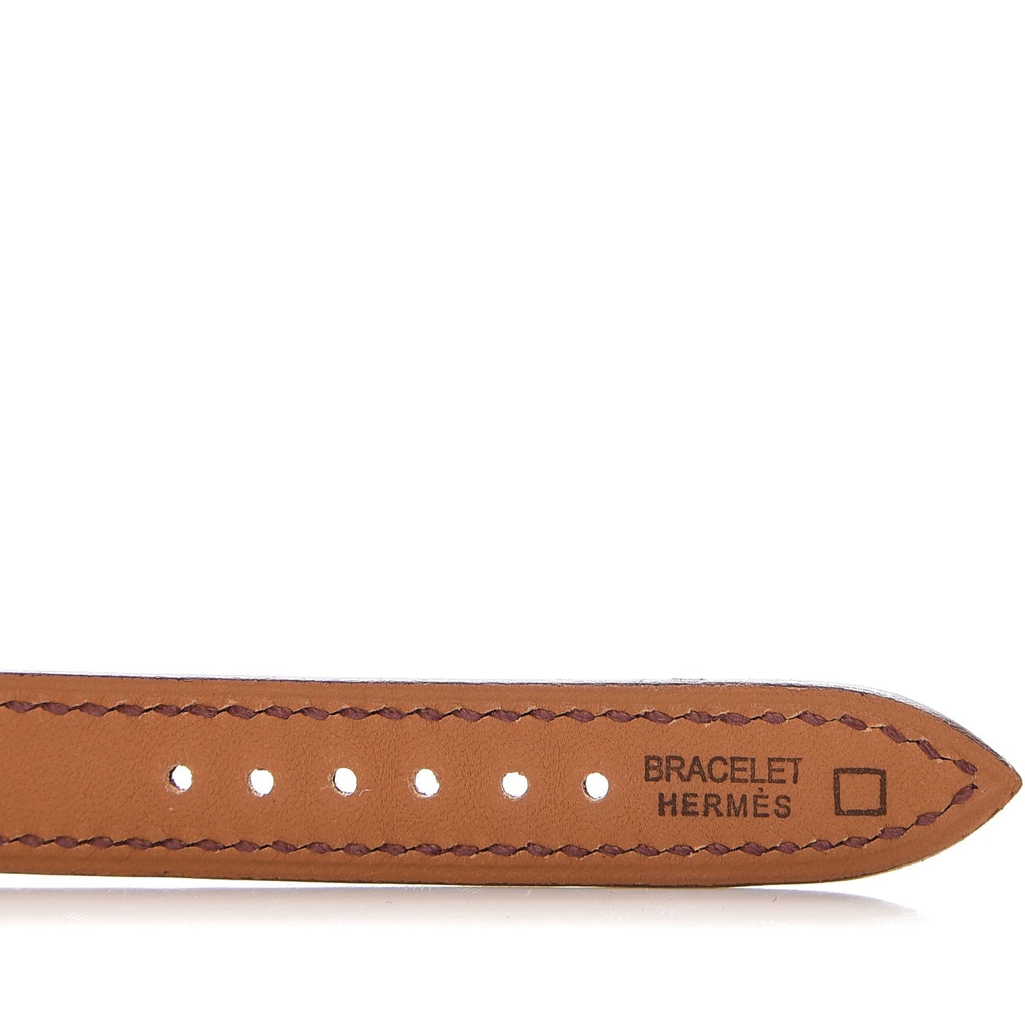 Shiny Alligator Watch Strap Miel