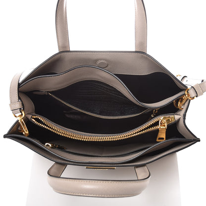 Prada Saffiano Soft Tote Pomice 6 of 13