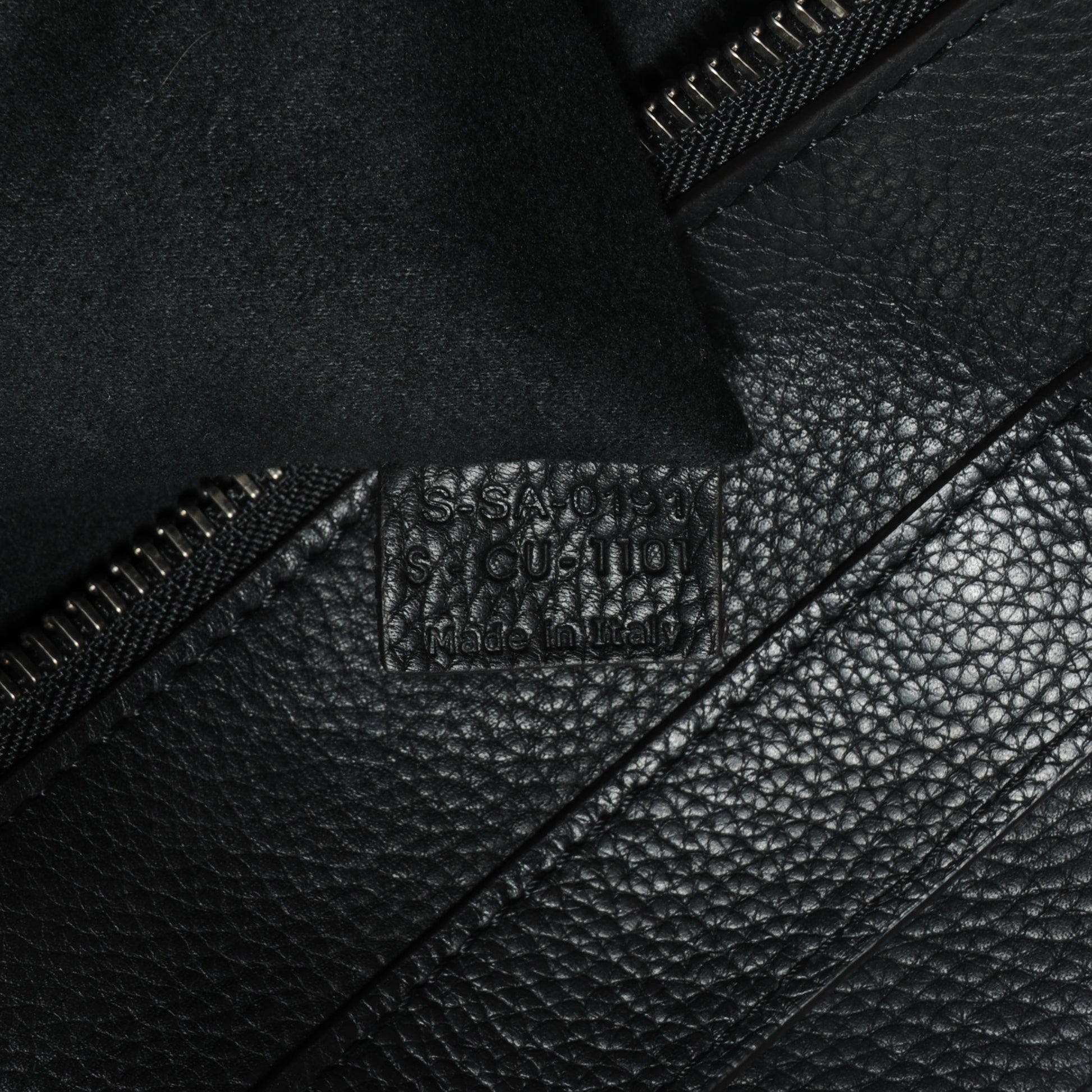 Celine Drummed Mini Luggage Black 8 of 9