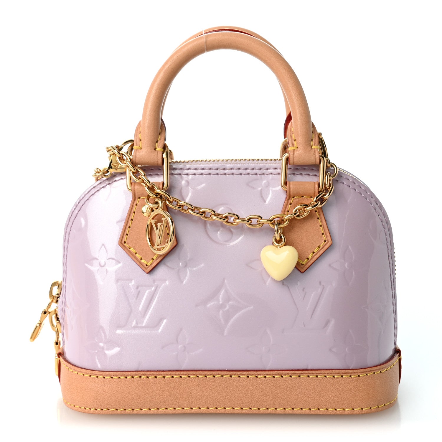 Louis Vuitton Vernis Nano Alma Glossy Lilac 1 of 8