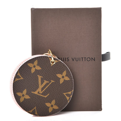 Louis Vuitton Monogram LV Mirror Bag Charm Key Holder Rose Ballerine 9 of 9
