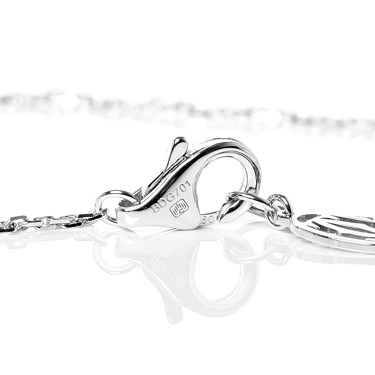 18K White Gold Diamond XS D'Amour Bracelet