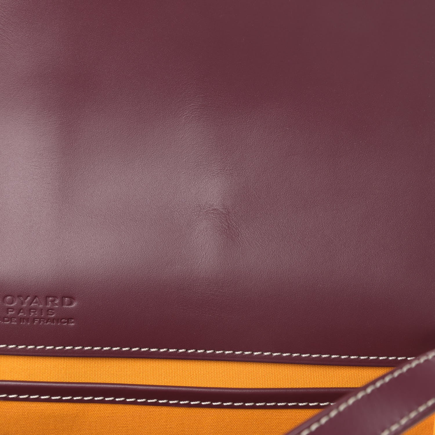 Goyard Goyardine Belvedere II MM Messenger Bag Bordeaux 7 of 10