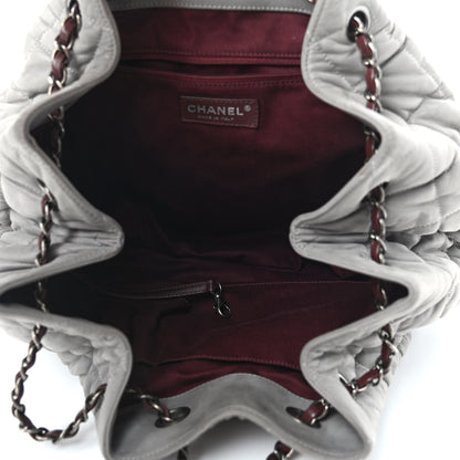 Chanel Iridescent Calfskin Quilted In The Mix Backpack Grey 5 of 10
