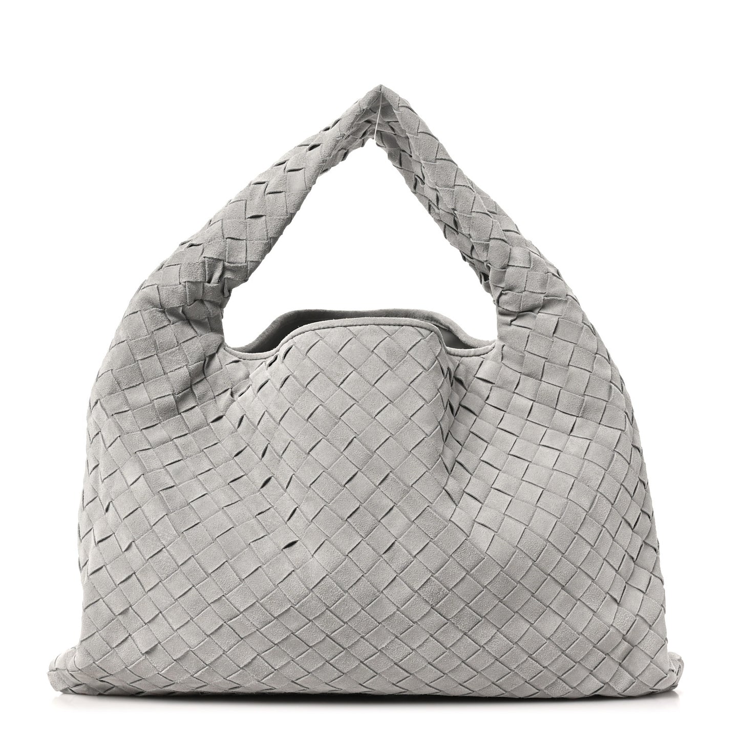 Suede Intrecciato Small Hop Sterling
