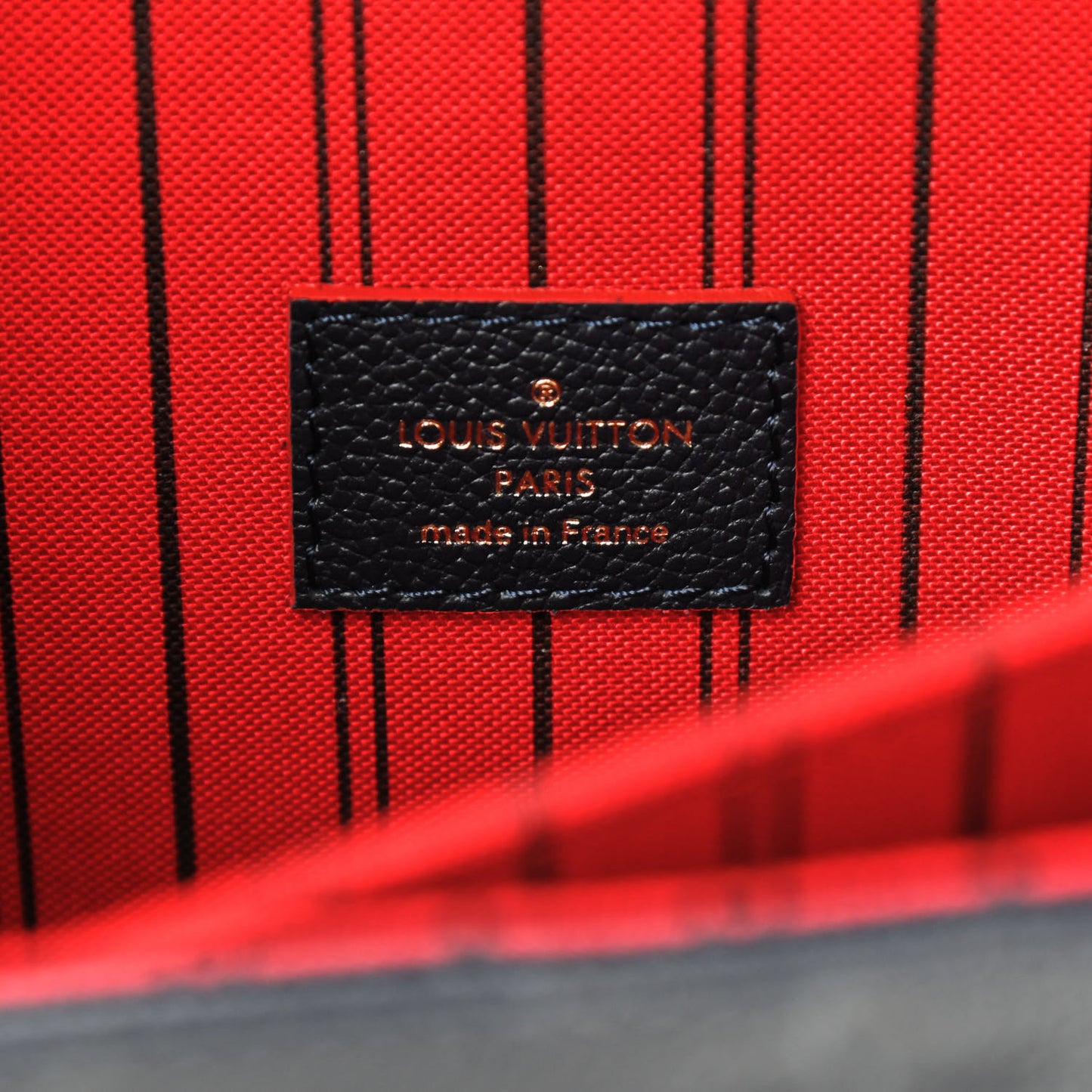 Empreinte Pochette Metis Marine Rouge
