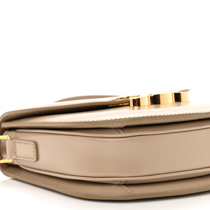 Celine Shiny Calfskin Triomphe Besace Clea Pebble 8 of 9