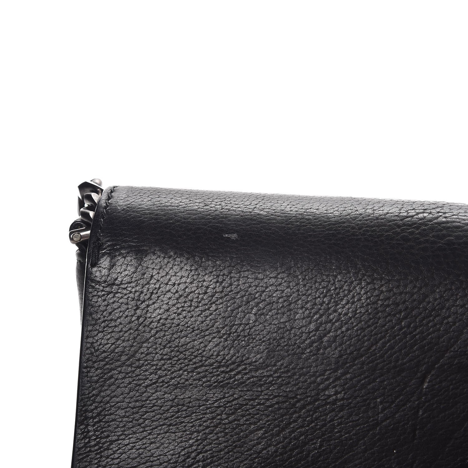 Lanvin Calfskin Large Happy Cross Body Black 9 of 9