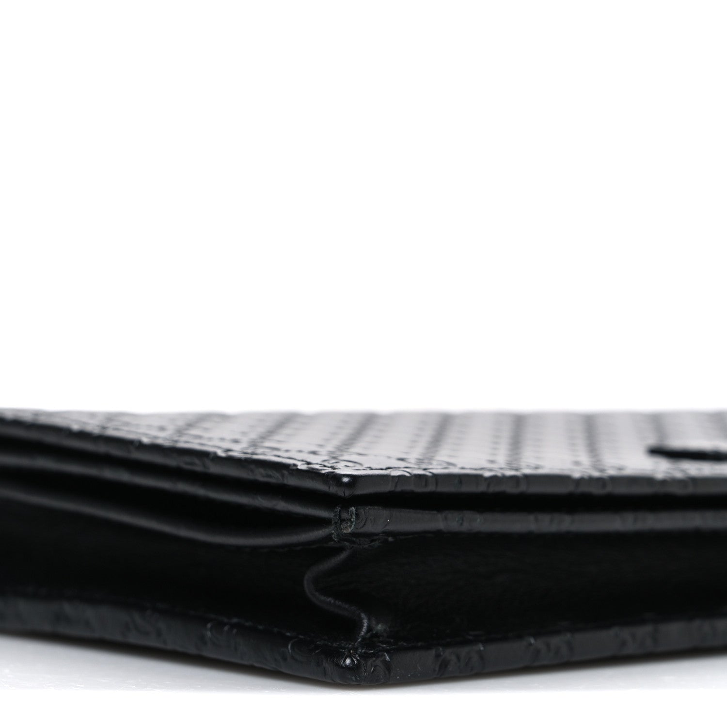 Gucci Microguccissima Crossbody Wallet Black 8 of 9