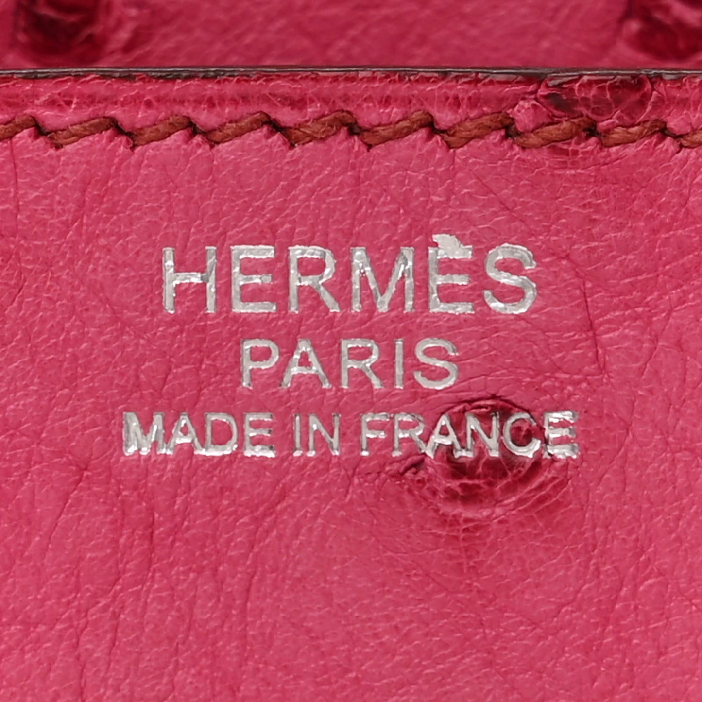 Ostrich Birkin 30 Rose Tyrien