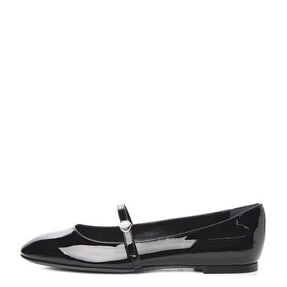 Louis Vuitton Patent Uniformes Ballet Flats 39 Black 1 of 8