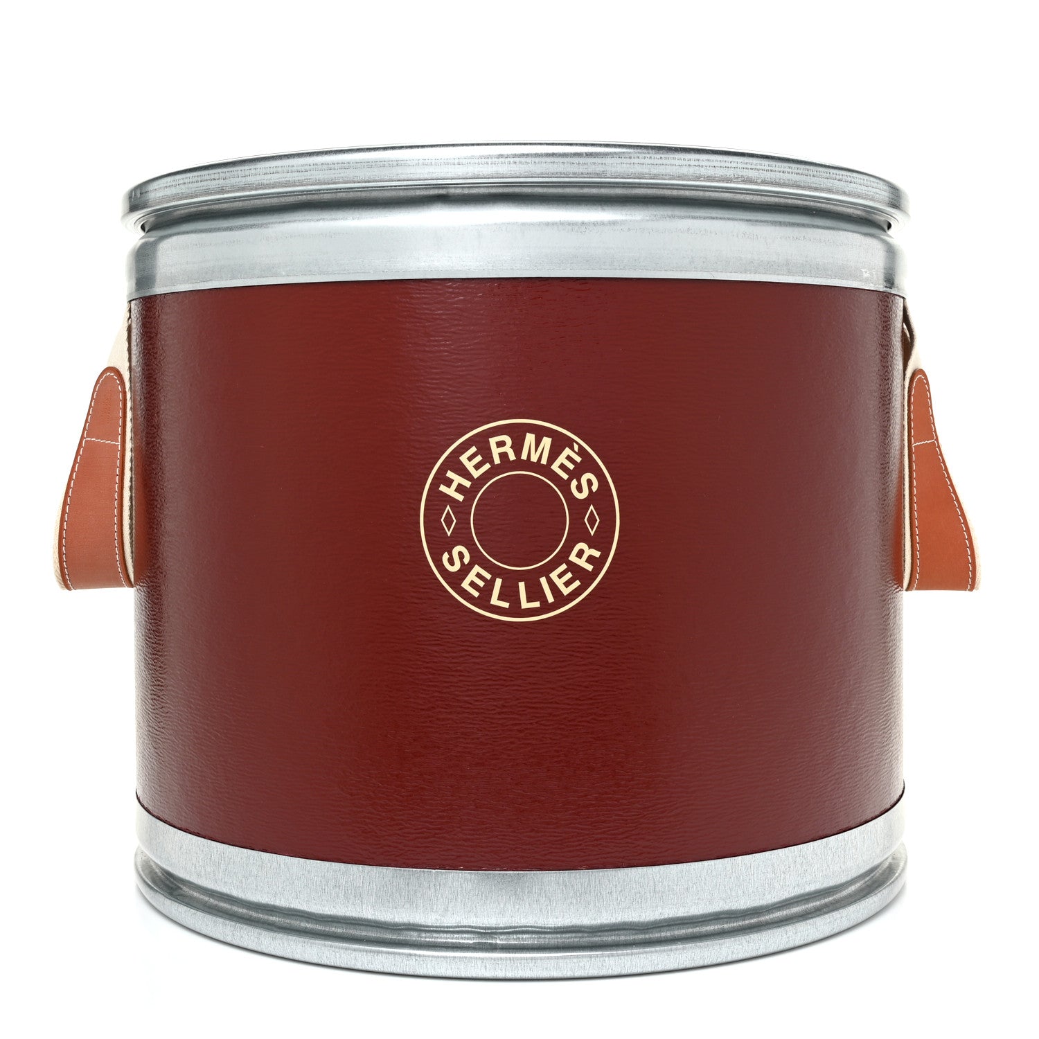 Hermes Cardboard Metal Sellier Smallbox Storage Box Rouge H 1 of 14