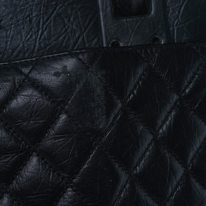 Chanel Aged Calfskin Quilted Case Trolley Black 16 of 16