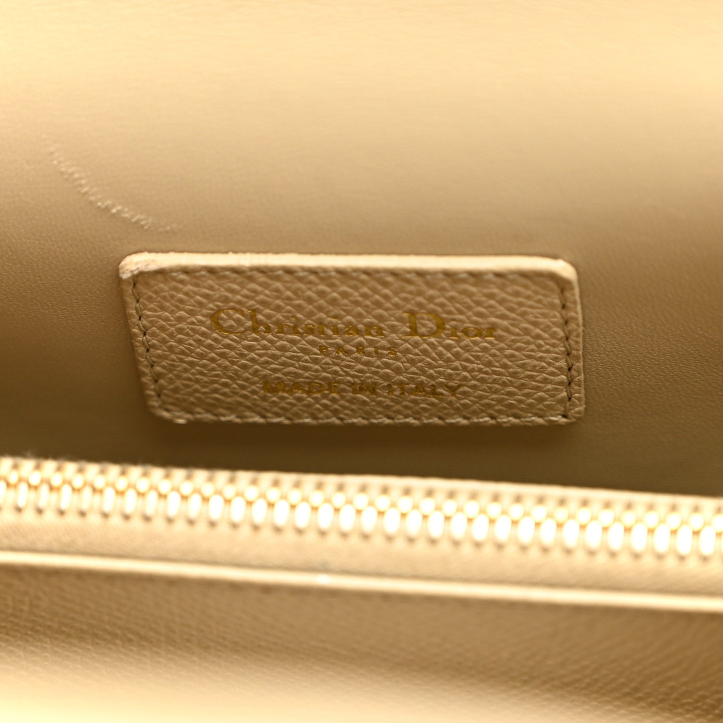 Grained Calfskin St. Honore Tote Beige