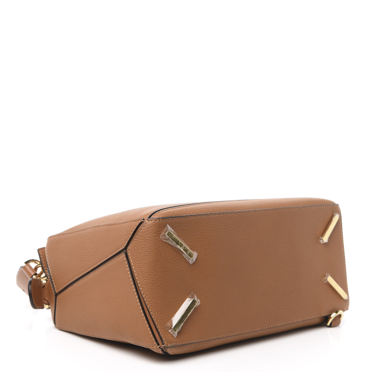 Calfskin Medium Puzzle Bag Tan