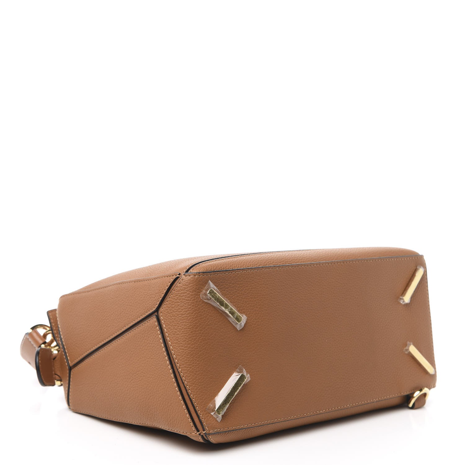 Loewe Calfskin Medium Puzzle Bag Tan 4 of 9