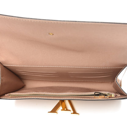 Louis Vuitton Patent Louise Clutch Nude 5 of 9