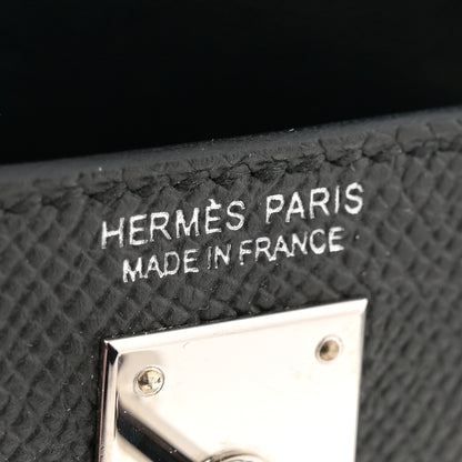 Hermes Epsom Mini Kelly Sellier 20 Black 6 of 11
