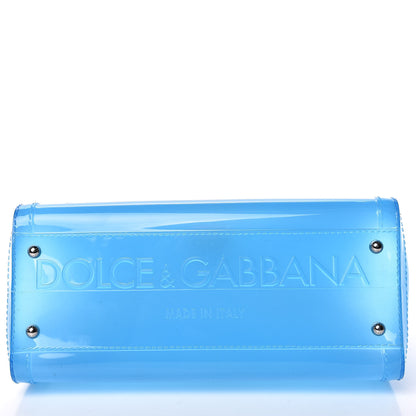 Dolce & Gabbana Rubber Semi Transparent Miss Sicily Satchel 7 of 13