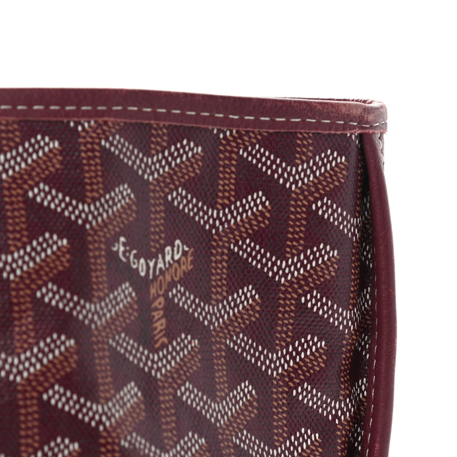 Goyard Goyardine Saint Louis PM Burgundy 17 of 18