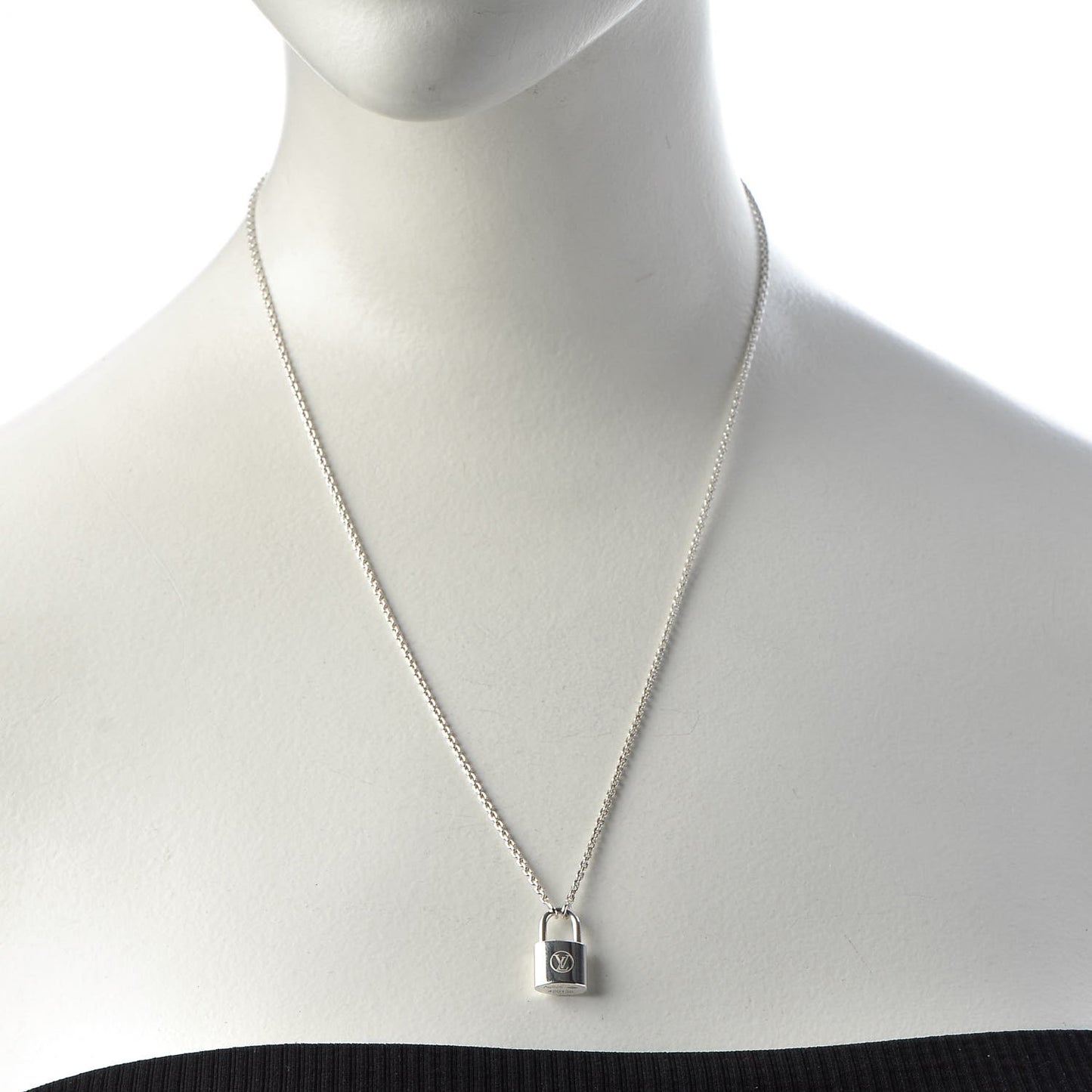 Sterling Silver Lockit Necklace