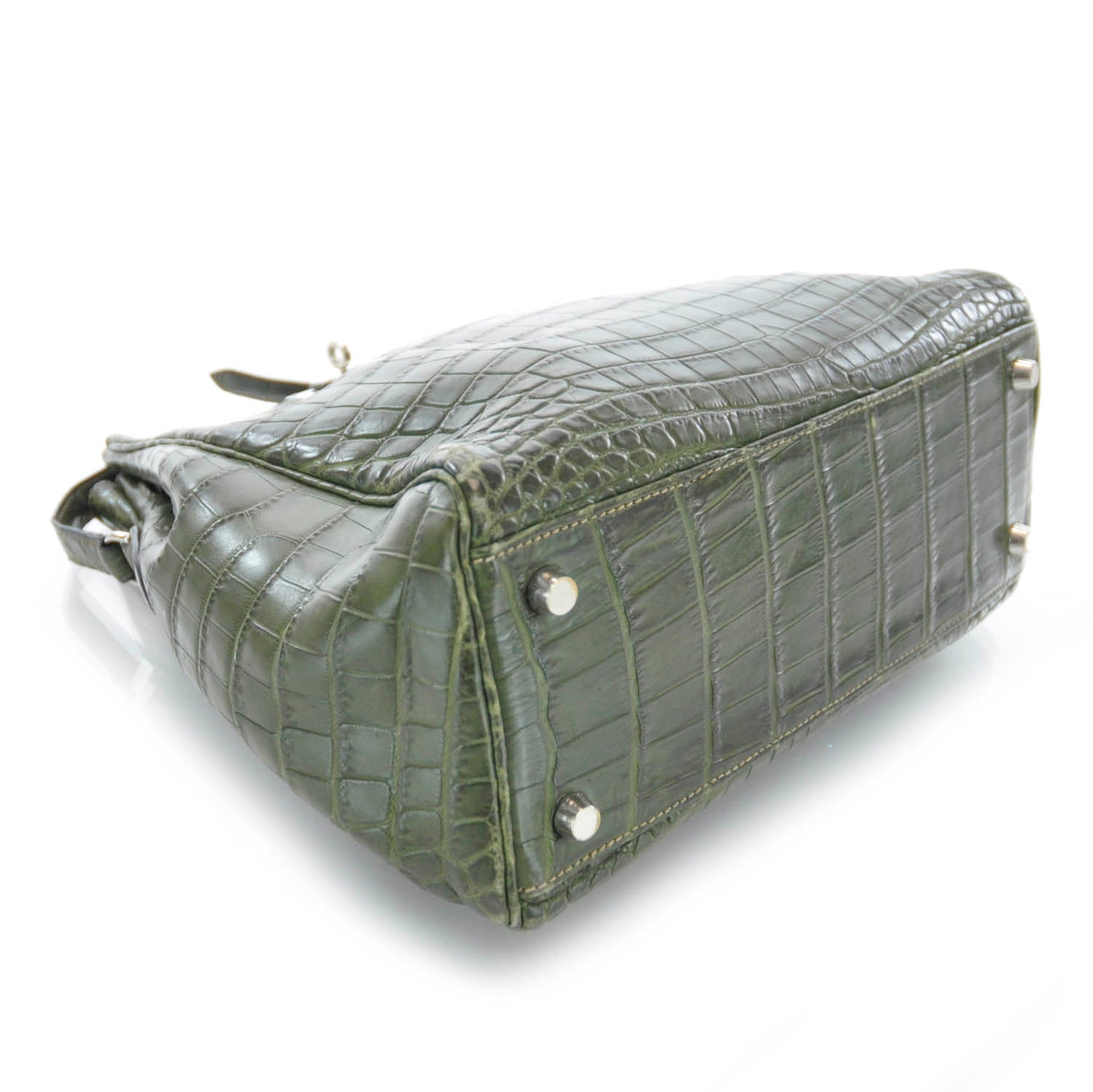 Hermes Matte Alligator SO KELLY 22 Green 4 of 8