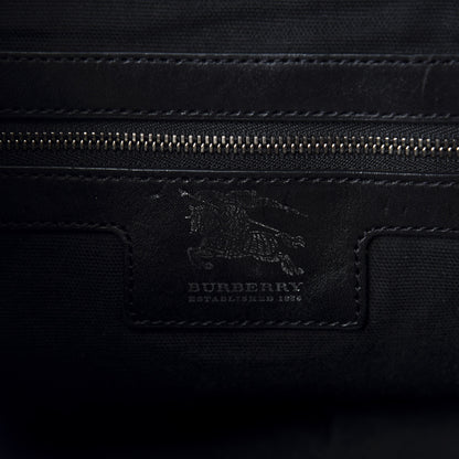 Burberry Beat Check Tote Black 8 of 9