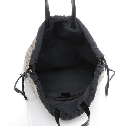 Gucci GG Supreme Monogram Angry Cat Drawstring Backpack 5 of 7