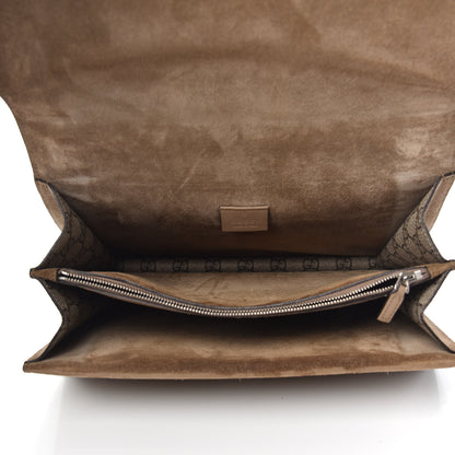 Gucci GG Supreme Monogram Medium Dionysus Shoulder Bag Taupe 6 of 18