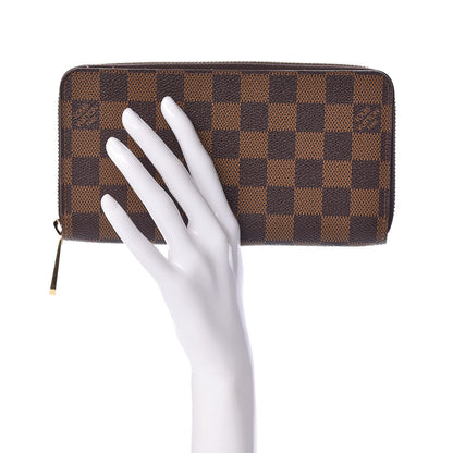 Louis Vuitton Damier Ebene Zippy Wallet 2 of 7