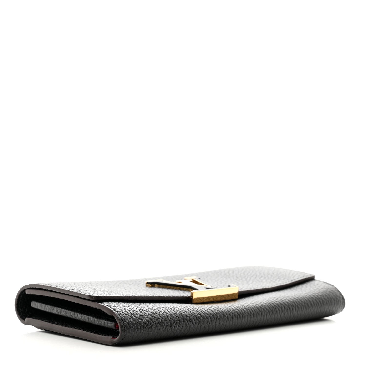 Louis Vuitton Taurillon Capucines Wallet Black 4 of 6