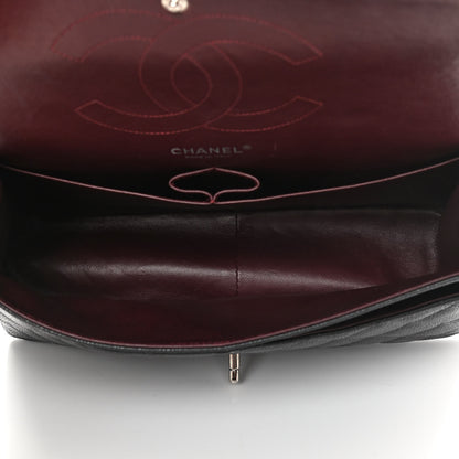 Chanel Caviar Quilted Jumbo Double Flap Black 5 of 14