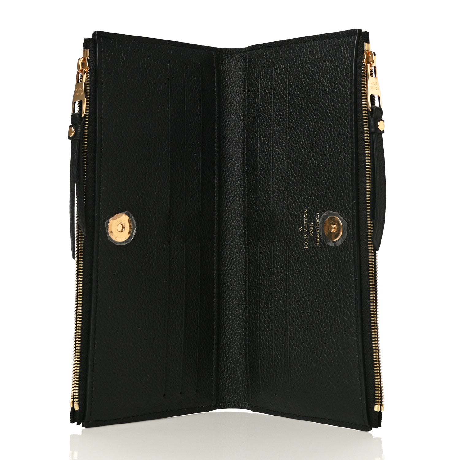 Louis Vuitton Empreinte Adele Wallet Black 5 of 12
