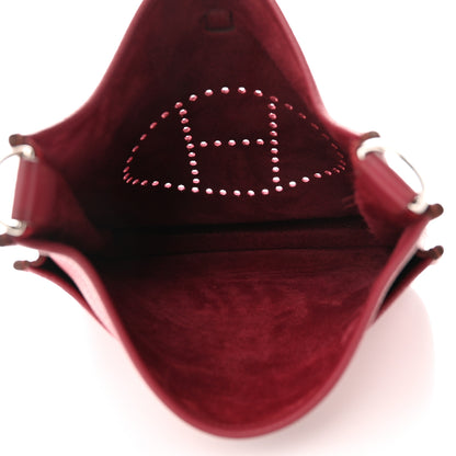 Hermes Taurillon Clemence Evelyne III PM Rubis 5 of 10