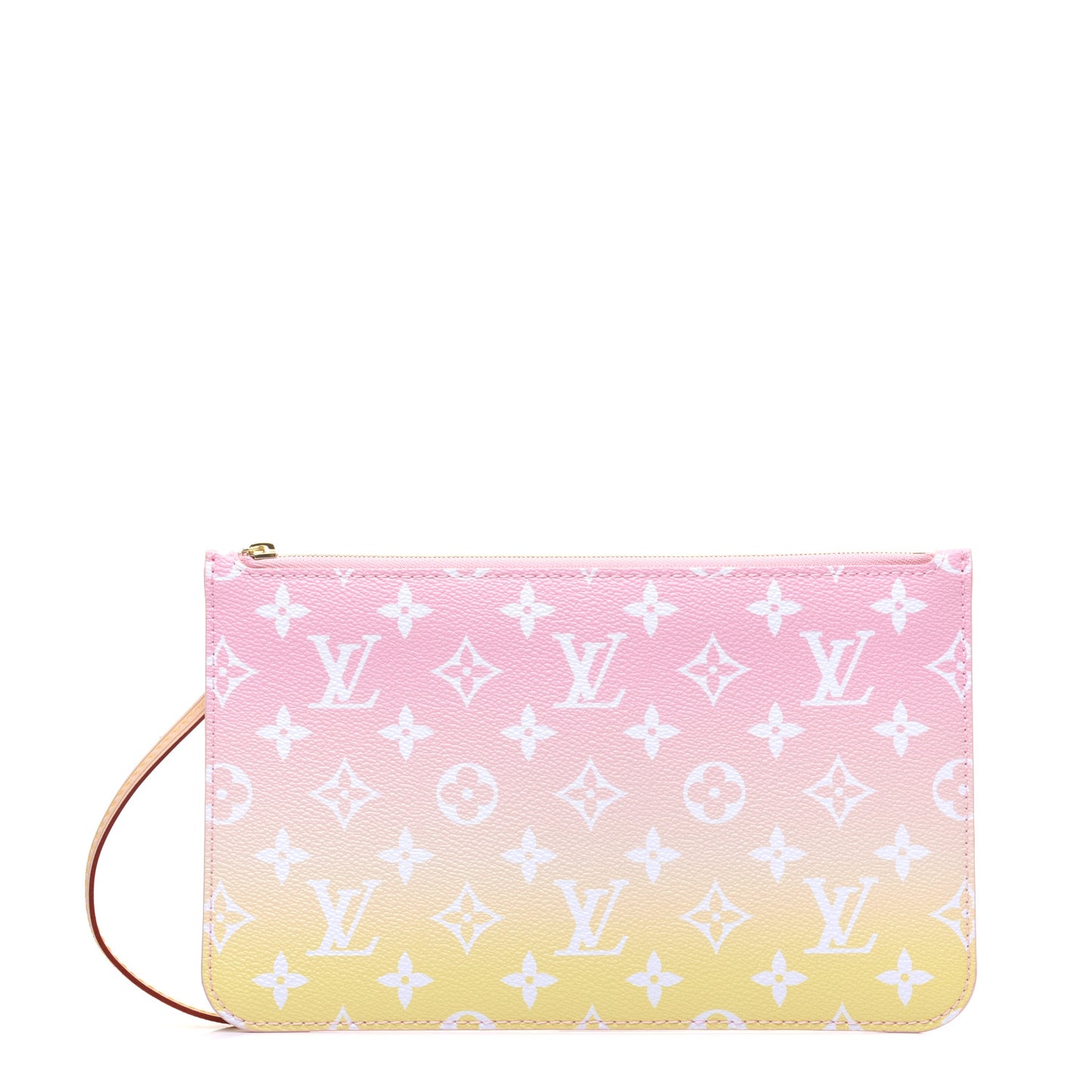Monogram By The Pool Neverfull MM Pochette Light Pink