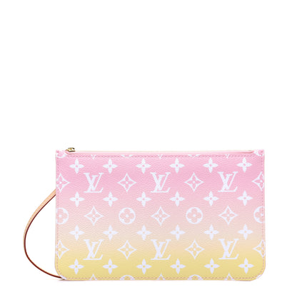 Louis Vuitton Monogram By The Pool Neverfull MM Pochette Light Pink 1 of 11