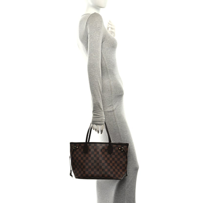 Louis Vuitton Damier Ebene Neo Neverfull PM 2 of 9