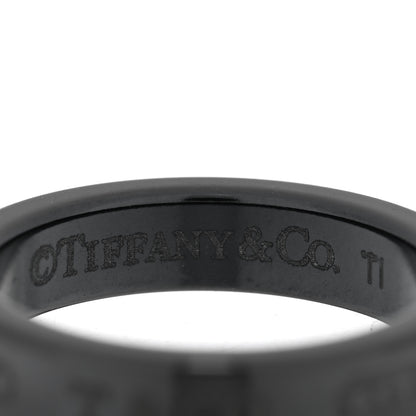 Tiffany Titanium 1837 Narrow Band Ring 49 5 4 of 5