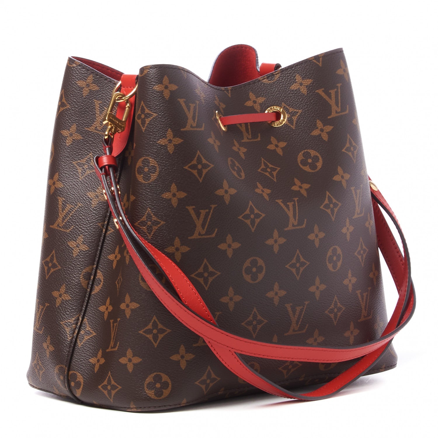 Louis Vuitton Monogram Neonoe MM Coquelicot 3 of 8