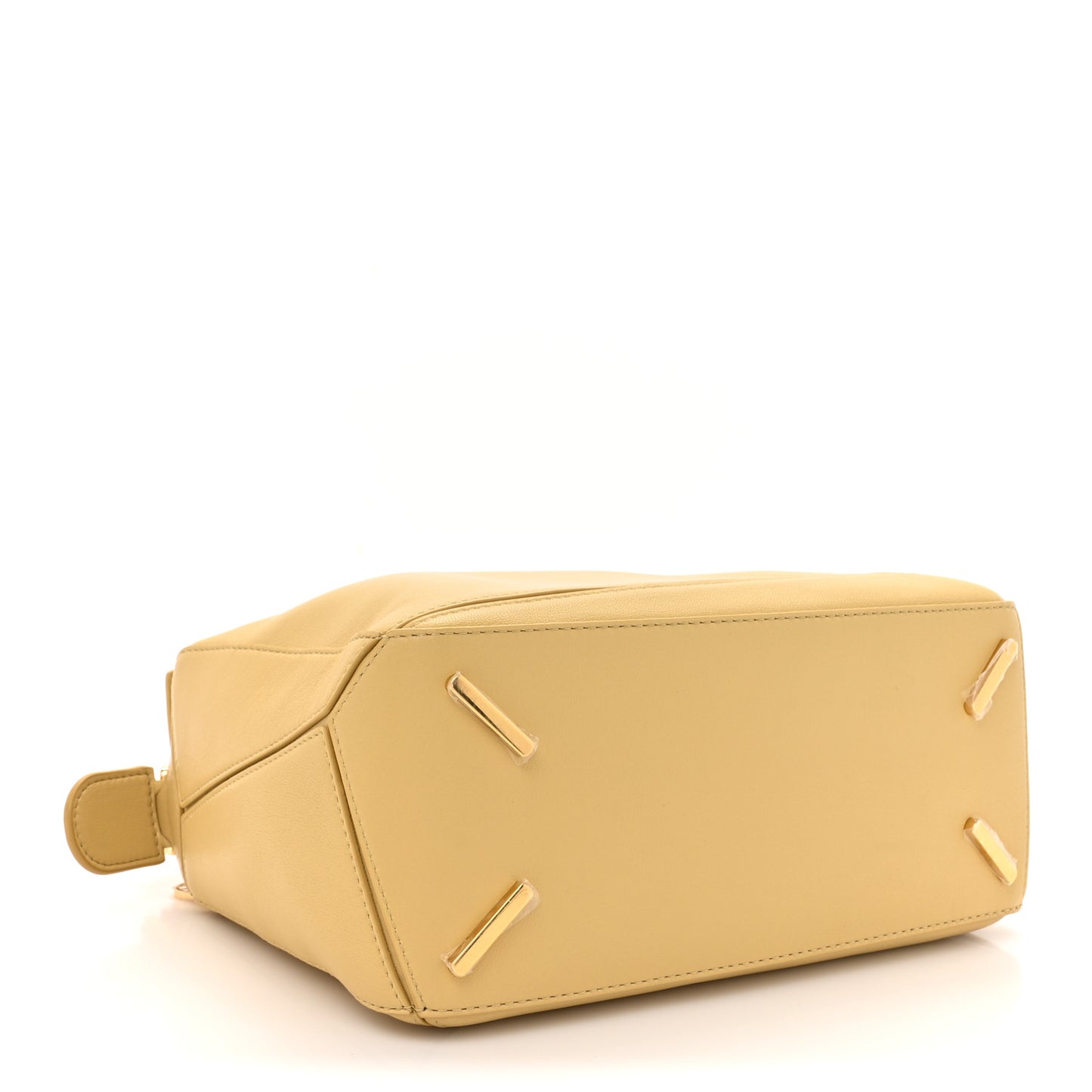 Calfskin Small Puzzle Bag Dark Butter
