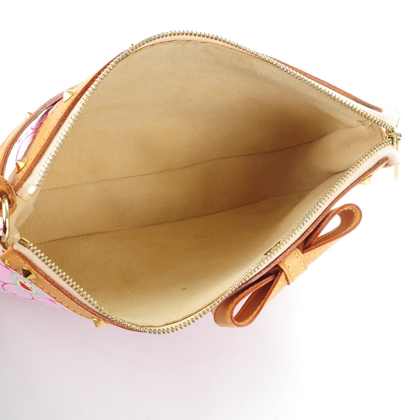 Monogram Cherry Blossom Pochette Accessories Pink