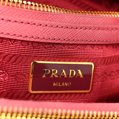 Prada Saffiano Mini Galleria Double Zip Tote Tamaris 6 of 11