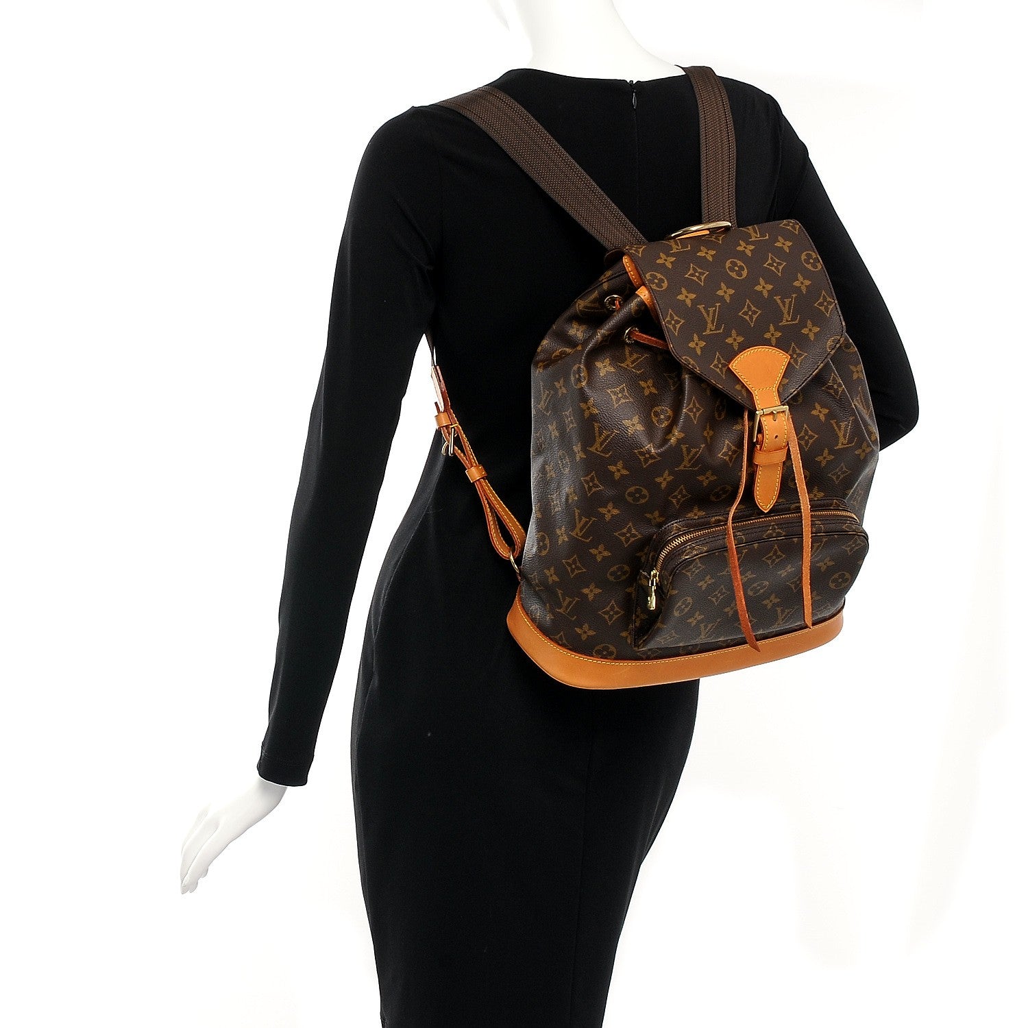 Louis Vuitton Monogram Montsouris GM Backpack 2 of 7