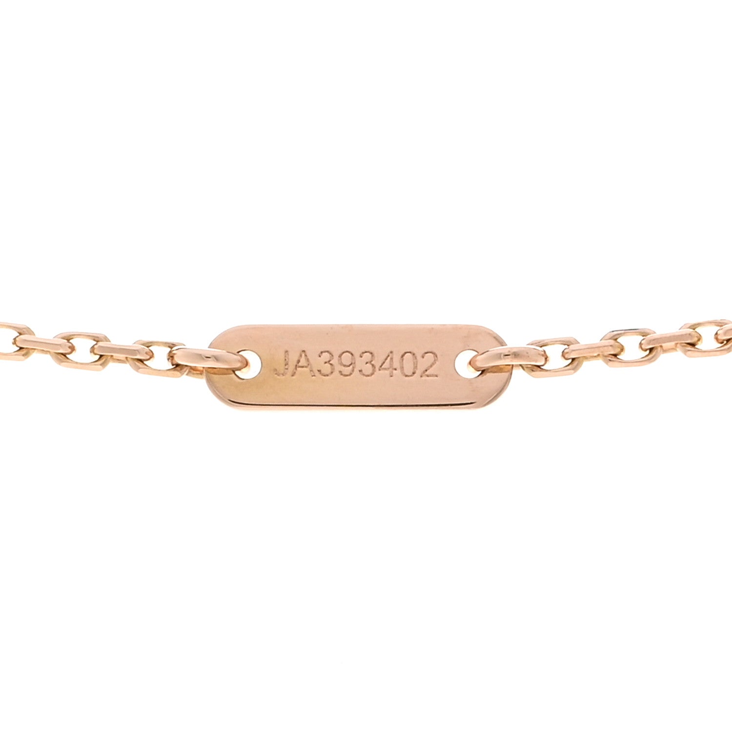 Van Cleef & Arpels 18K Rose Gold Sweet Alhambra Pendant Necklace 4 of 4