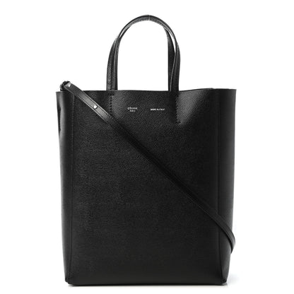 Celine Grained Calfskin Small Vertical Cabas Black 1 of 4